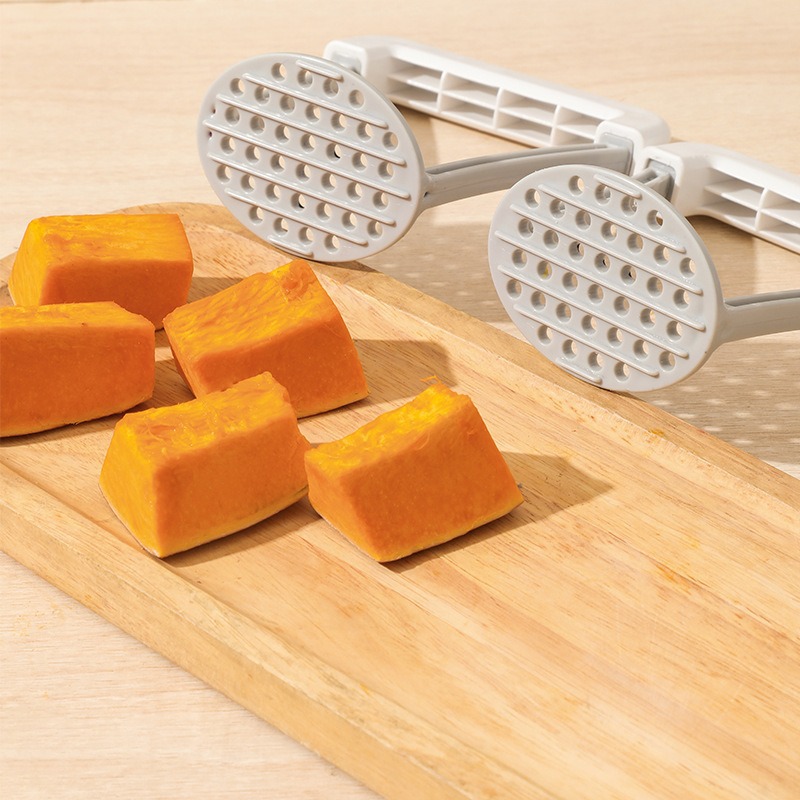 Baby Food With Sweet Potato - Esmagador manual para purê de batata,