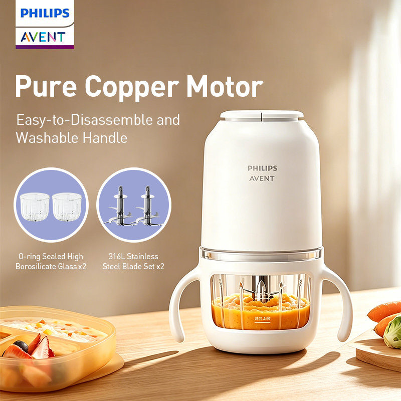 Baby Food Glass - Processador de Alimentos Philips Avent 150W