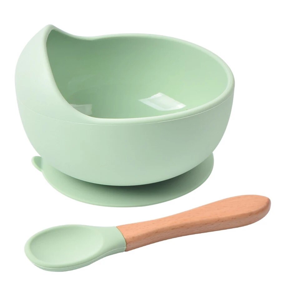 Baby Food Nutrition - Tigela De Alimentação De Silicone À