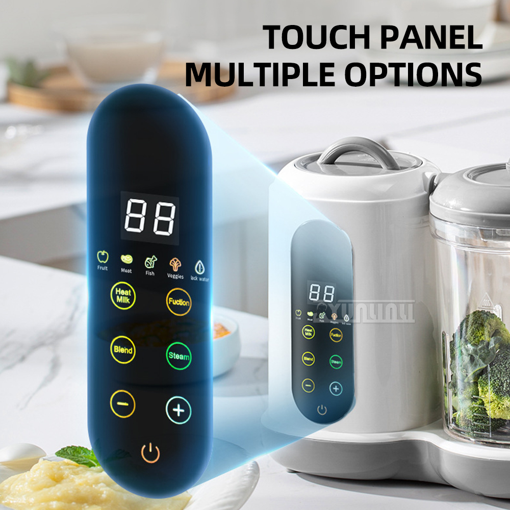 Baby Food Blender And Steamer - Liquidificador multifuncional moedor de alimentos para