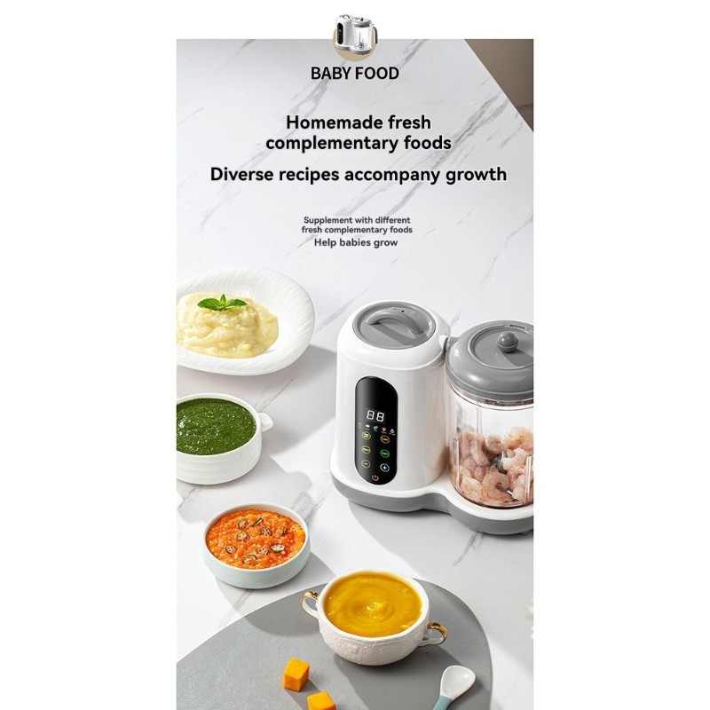 Baby Food Blender And Steamer - 【NOVO A39M】 Preparador Automático de Comida