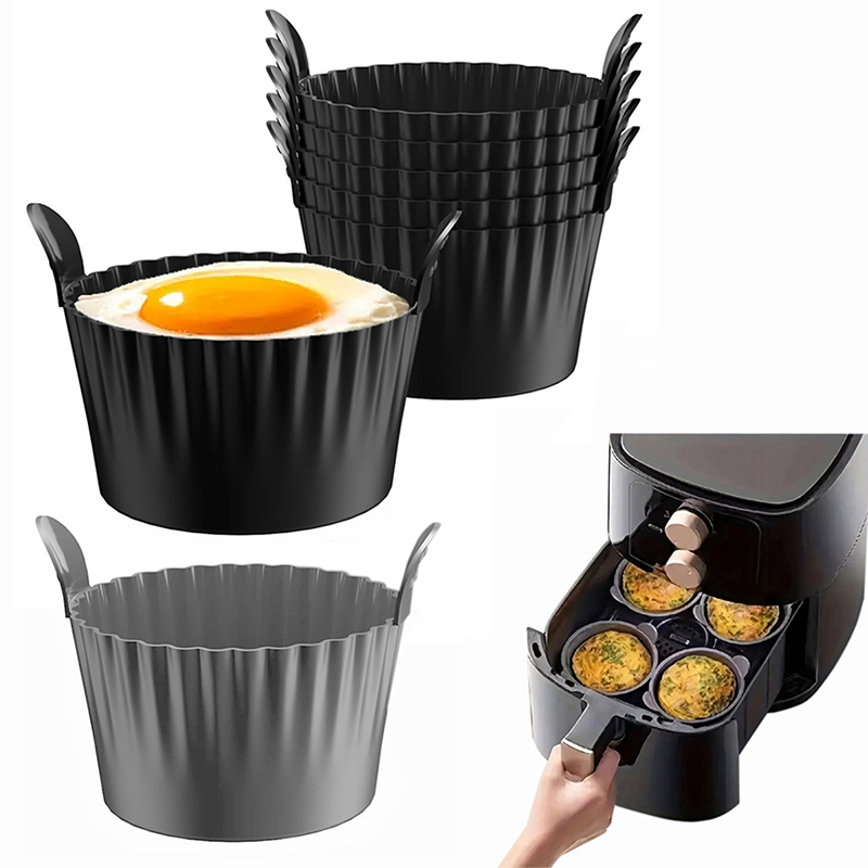 Baby Food Egg - Air Fryer Silicone Egg Poacher Copos,
