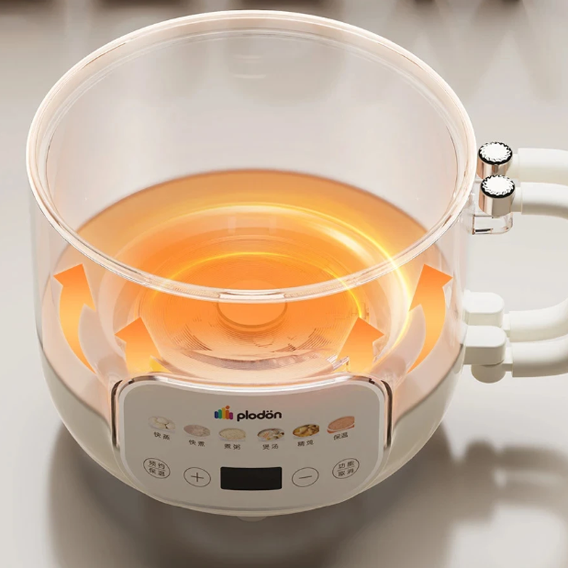 Baby Food Steamer - Panela elétrica de 1,6l, multicooker, mini