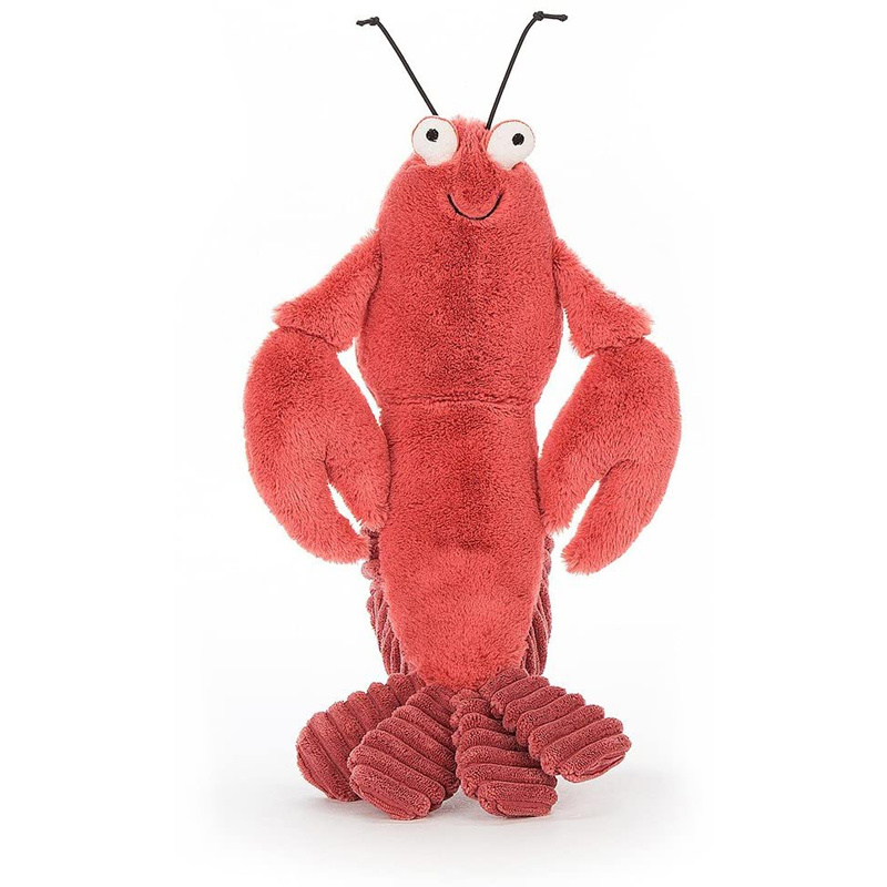Novo larry lagosta brinquedos  - Baby Food Shrimp avaliação e preço