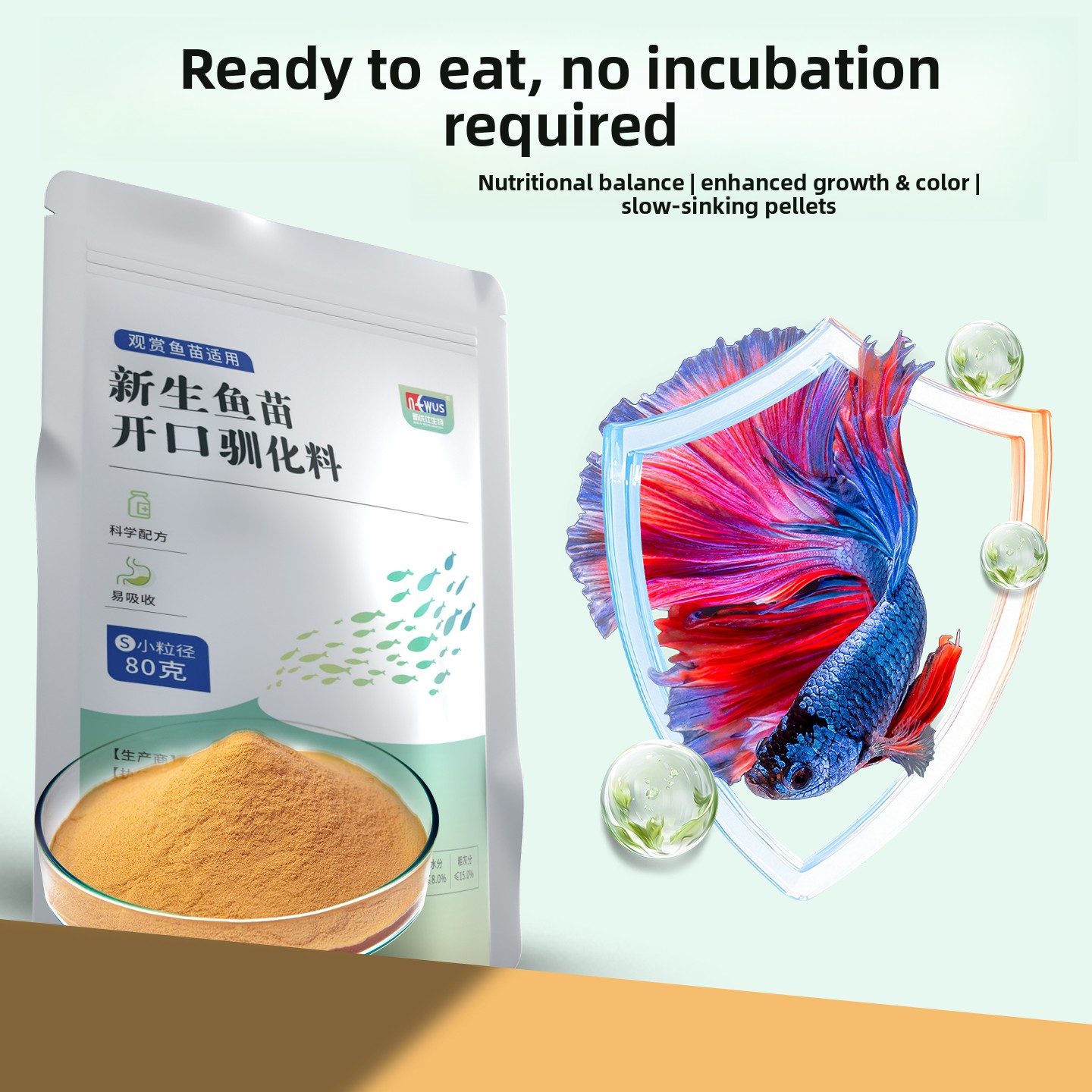 Alimento para Peixes Bebês Eun - Baby Food High In Protein avaliação e preço