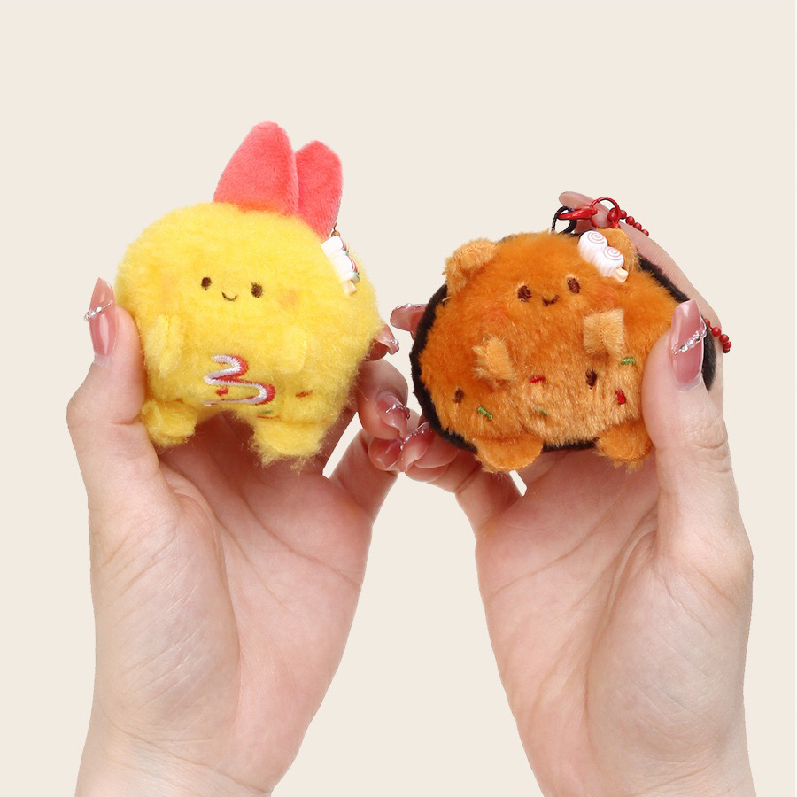 1 Par de Chaveiros Magnéticos  - Baby Food Shrimp avaliação e preço