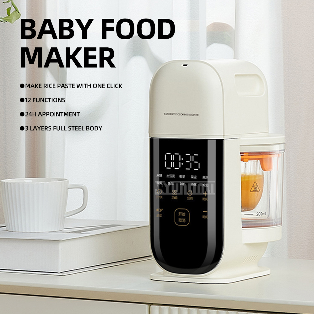 Liquidificador de alimentos mu - Baby Food Blender And Steamer avaliação e preço