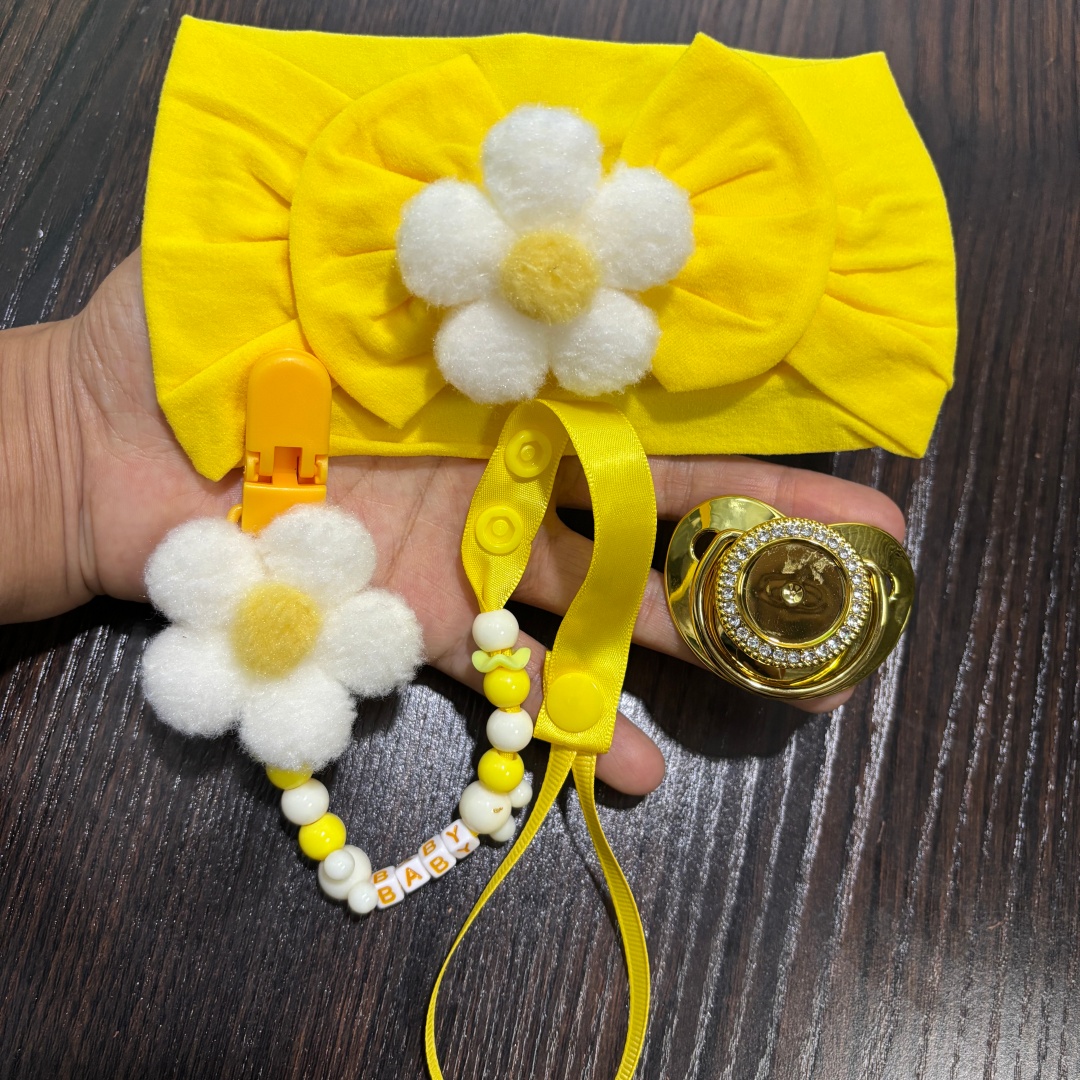 Faixa de cabelo para bebê, chu - Baby Food Newborn avaliação e preço