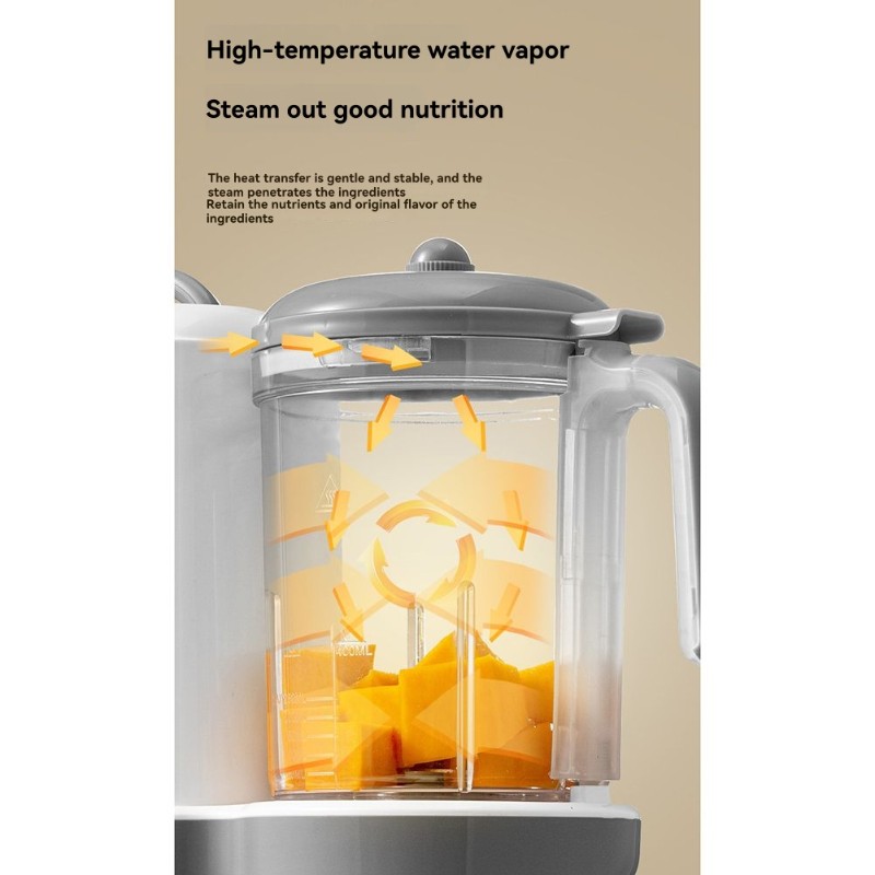 B64B-automático para bebês fab - Baby Food Blender And Steamer avaliação e preço
