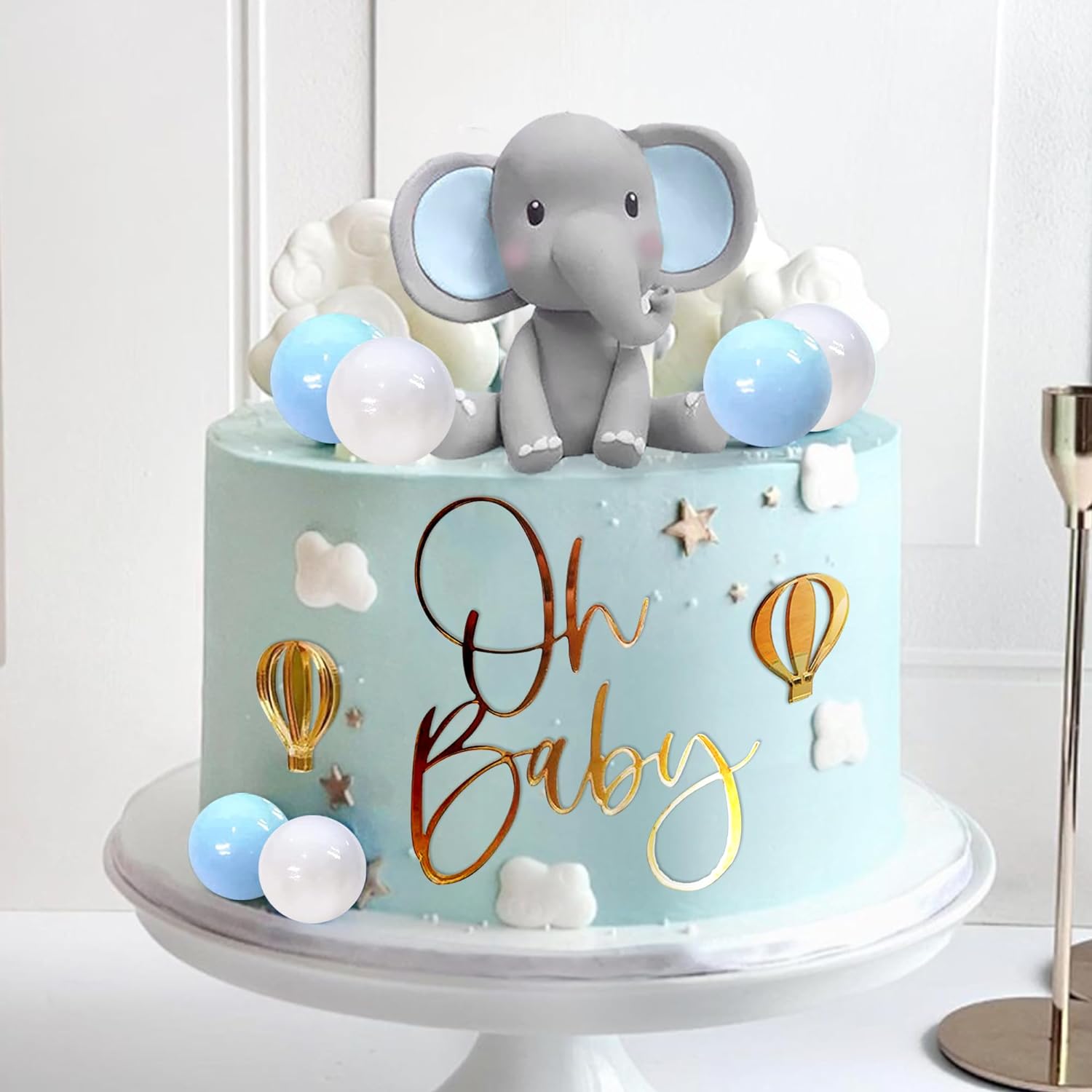 Decoração de bolo de elefante, - Baby Food Mixer avaliação e preço