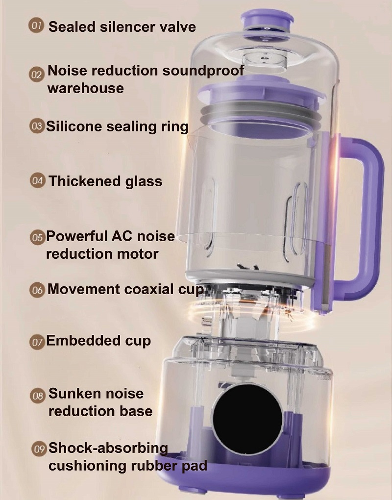 Máquina de leite de soja 1100m - Baby Food Blender And Steamer avaliação e preço