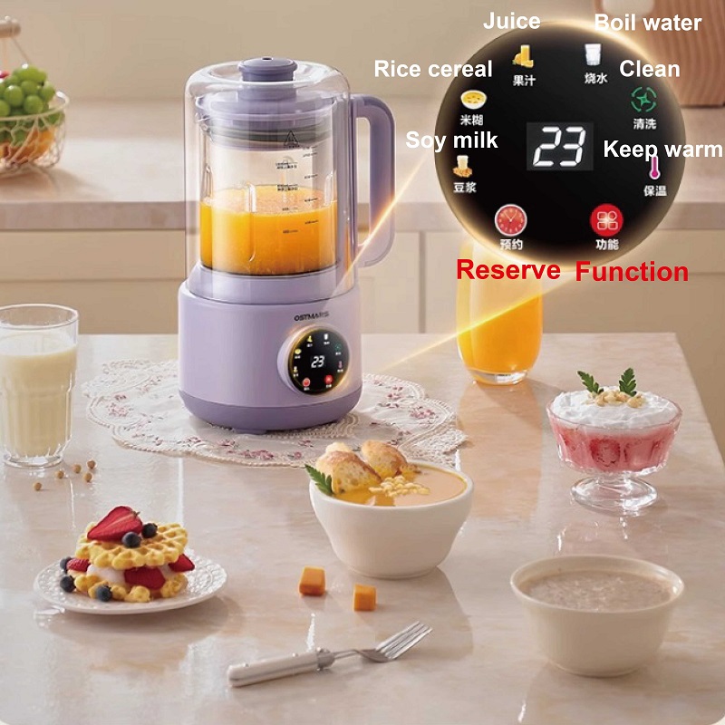 Máquina de leite de soja 1100m - Baby Food Blender And Steamer avaliação e preço