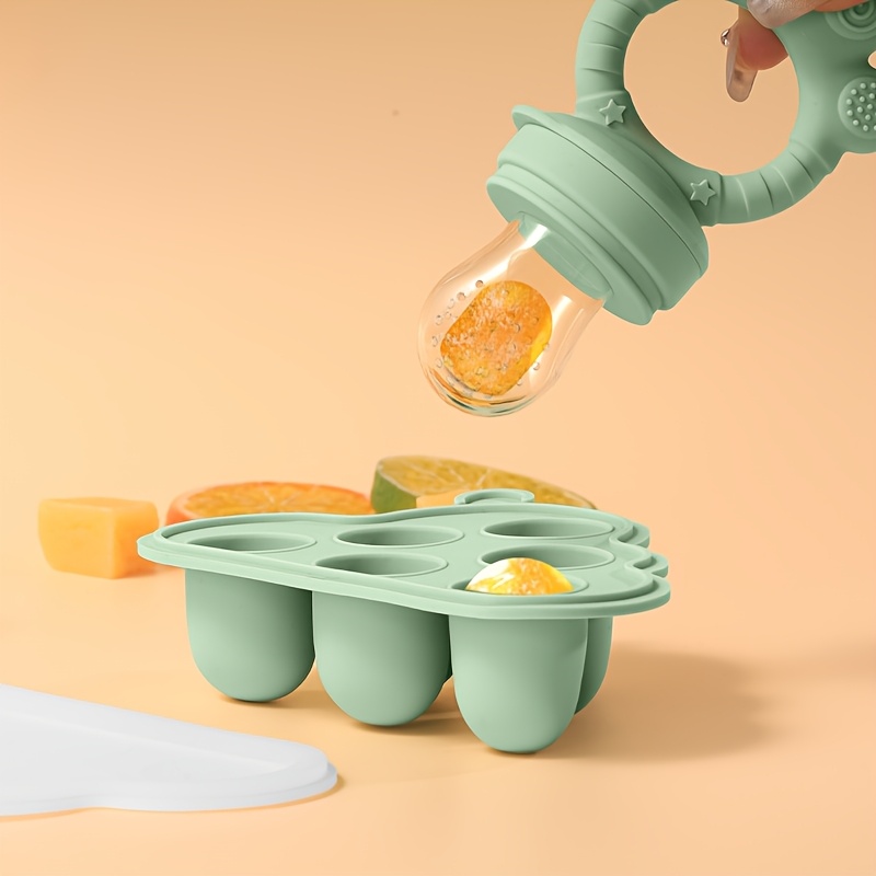 2 pces/1pc mini-molde congelad - Baby Food Vegetables avaliação e preço