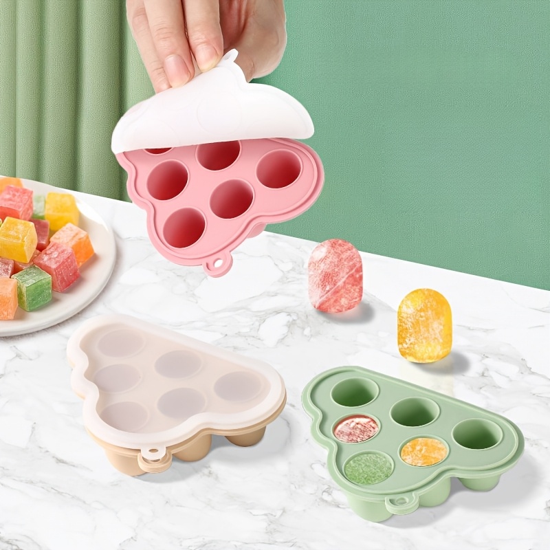 2 pces/1pc mini-molde congelad - Baby Food Vegetables avaliação e preço