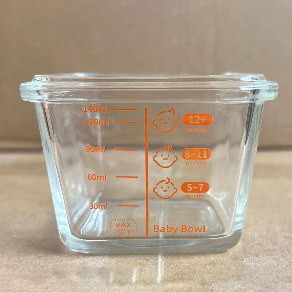 Pote de Vidro Simples de 170ml - Baby Food Glass avaliação e preço