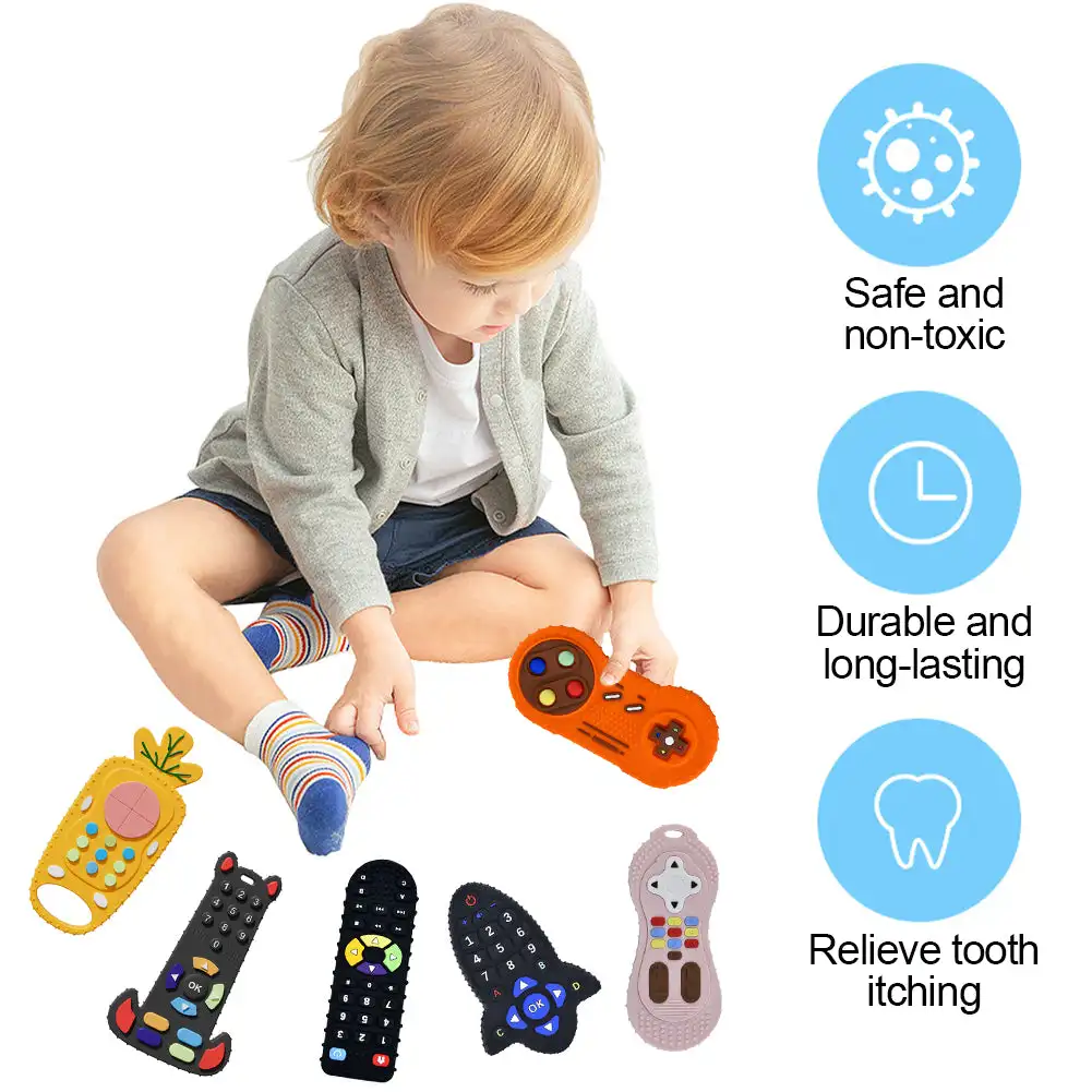 Bebê silicone mordedor brinque - Baby Food Teether avaliação e preço