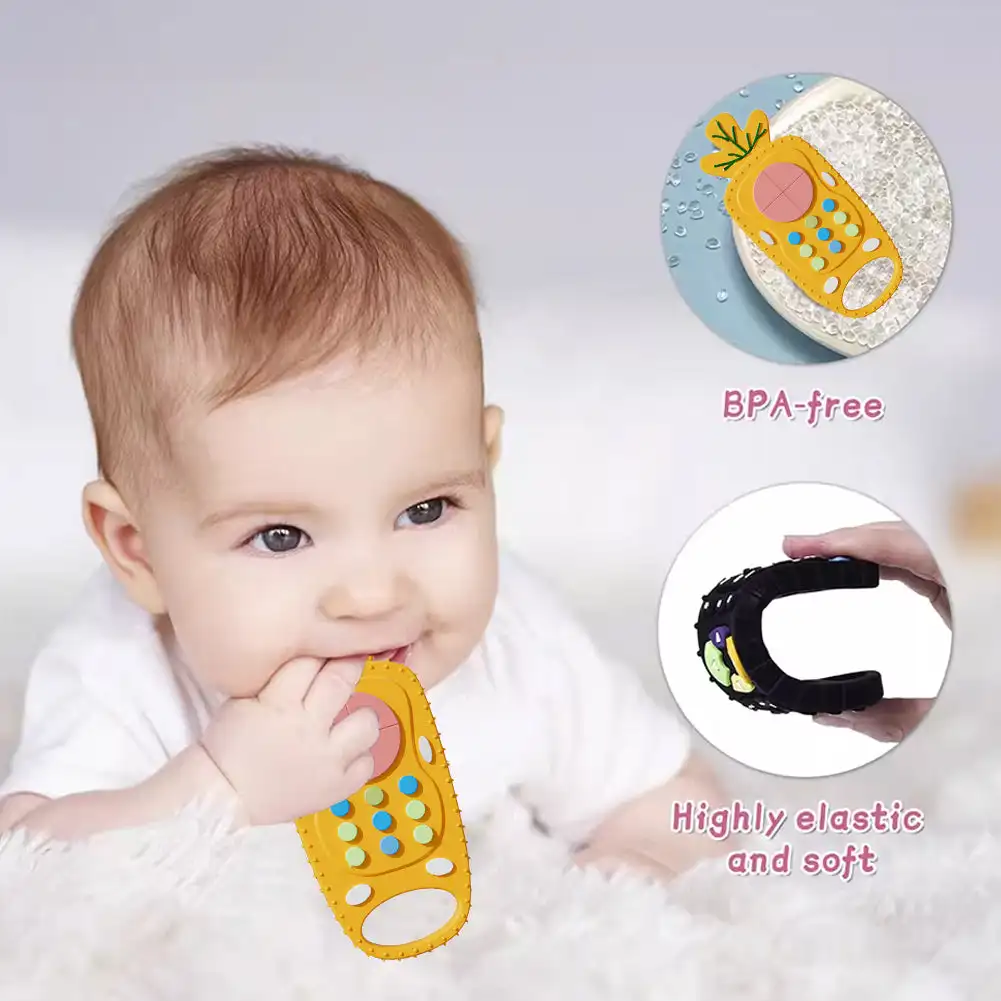 Bebê silicone mordedor brinque - Baby Food Teether avaliação e preço