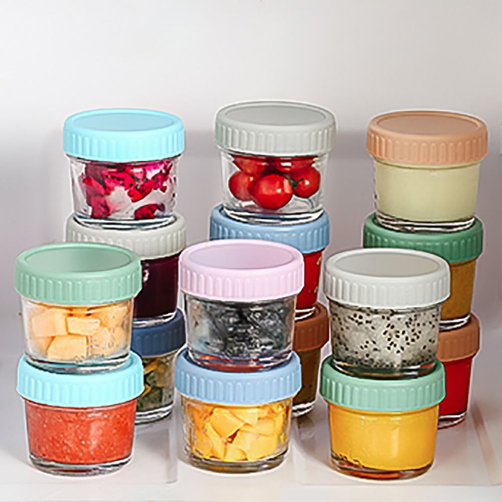 Conjunto de 6 Potes de Vidro R - Baby Food Glass avaliação e preço