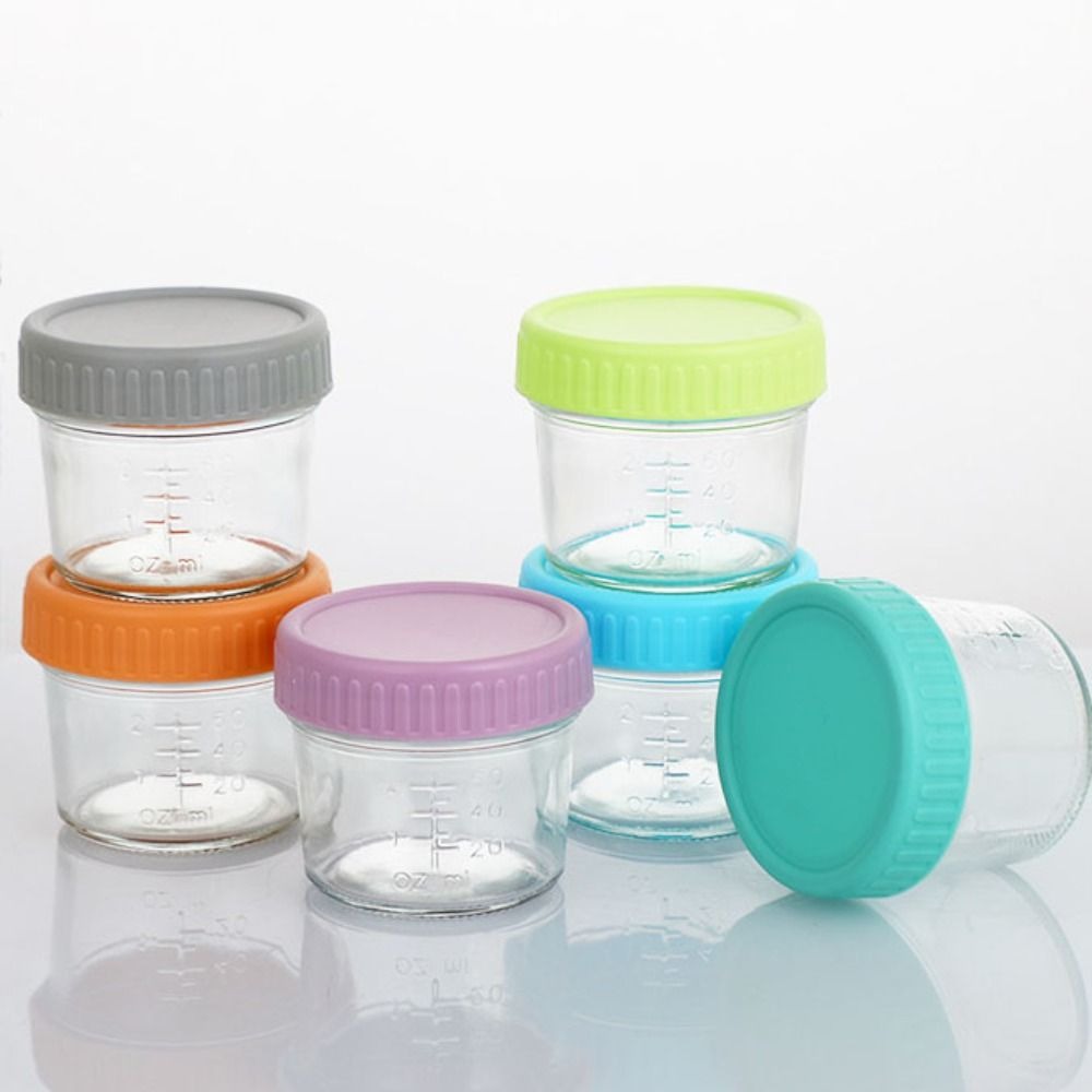 Conjunto de 6 Potes de Vidro R - Baby Food Glass avaliação e preço