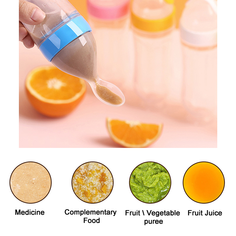 colher de silicone bebe pratos - Baby Food Newborn avaliação e preço