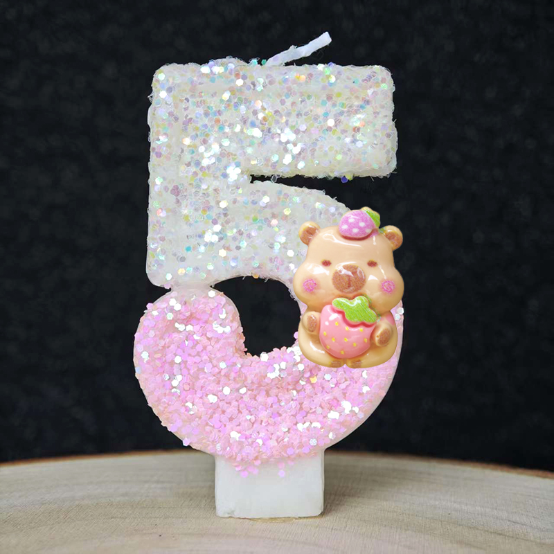 Novo capivara velas bolo decor - Baby Food Mixer avaliação e preço