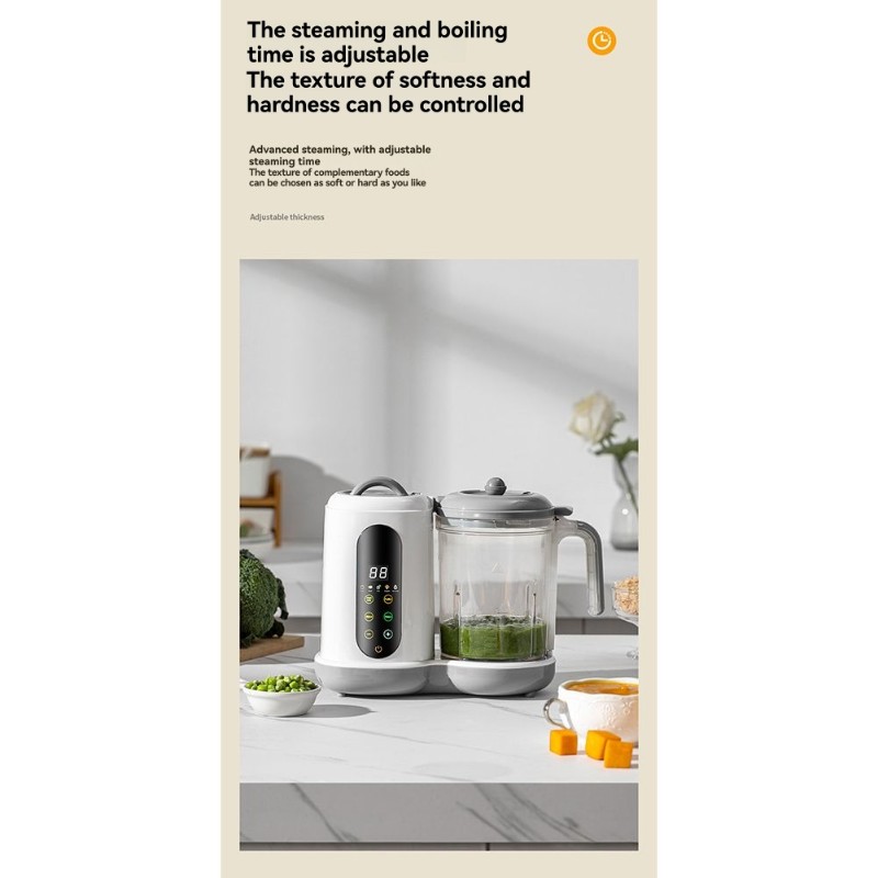 Máquina automática de comida p - Baby Food Blender And Steamer avaliação e preço