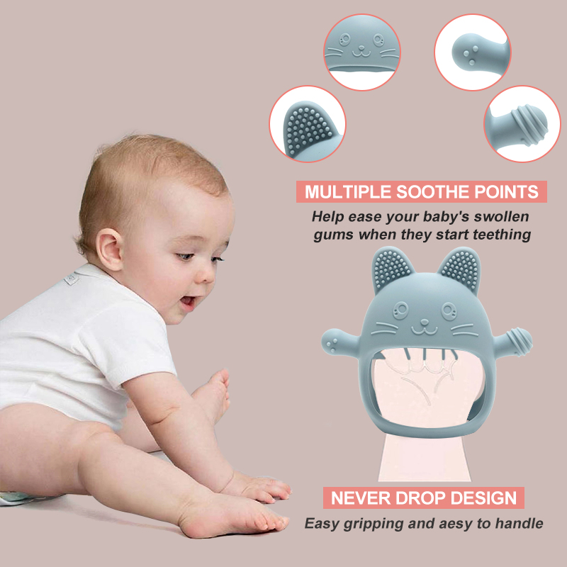 Luvas de dentição para bebês – - Baby Food Teether avaliação e preço