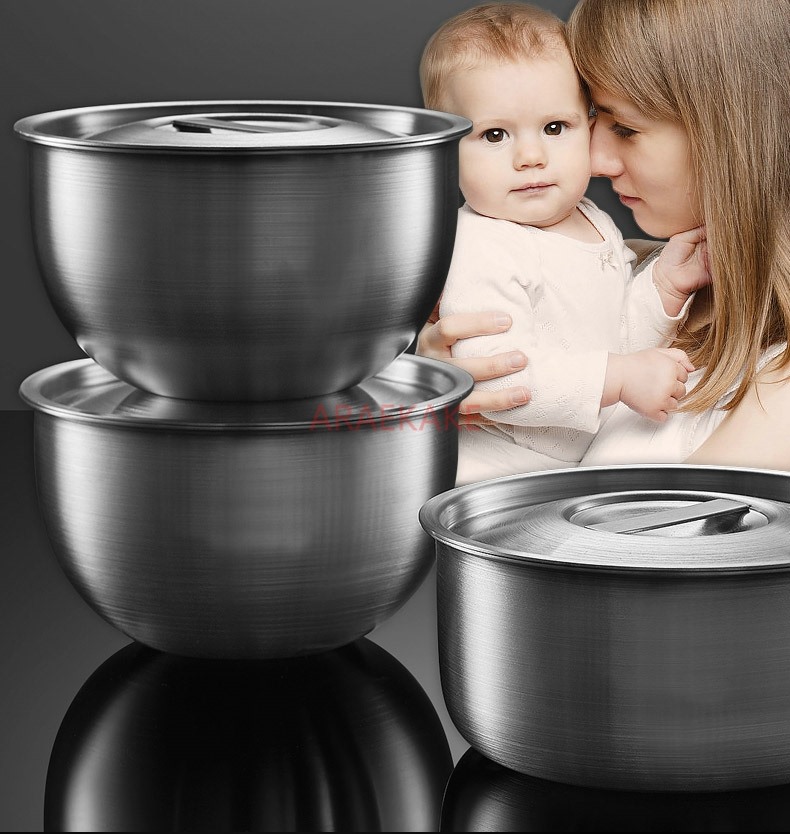 Tigela de aço inoxidável 304 d - Baby Food Egg avaliação e preço
