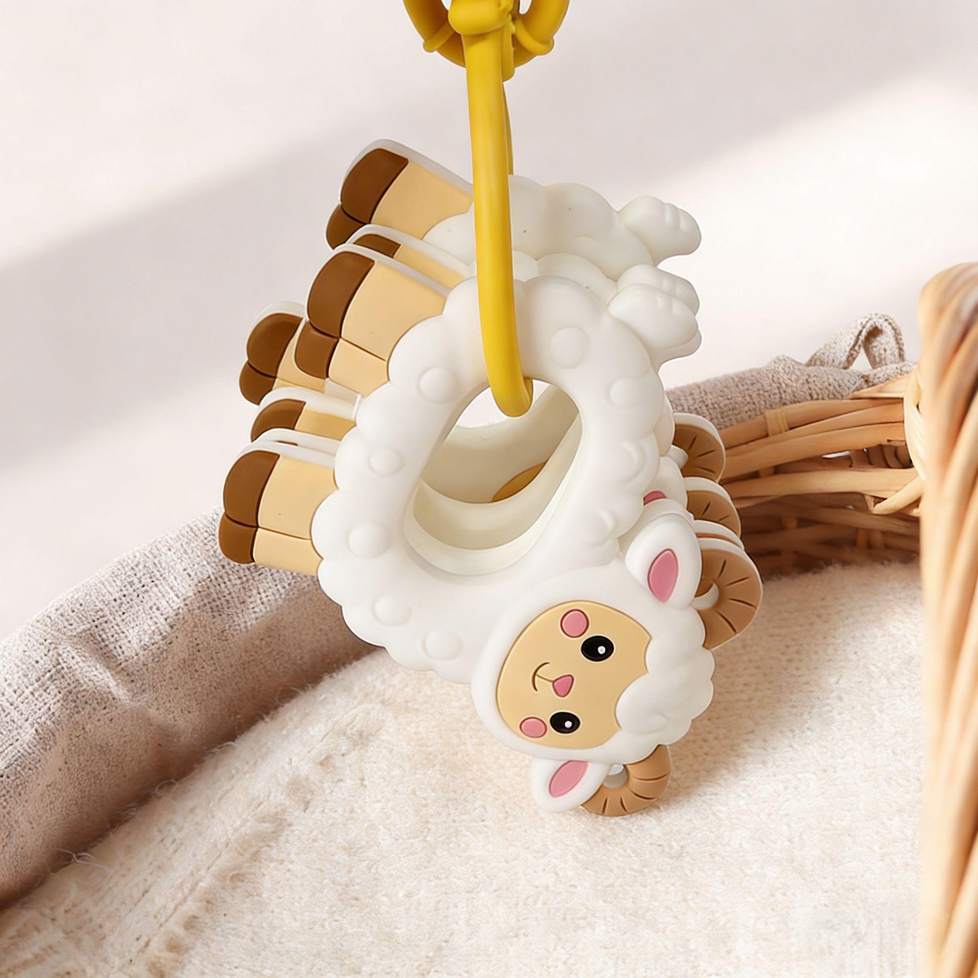 1 Peça Mordedor de Silicone No - Baby Food Game avaliação e preço