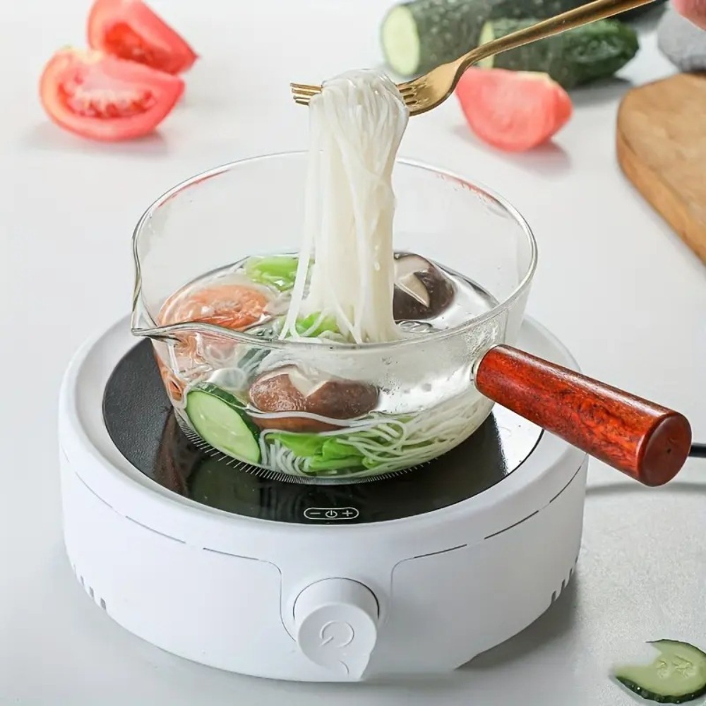 Panela de Vidro com Cabo de Ma - Baby Food Glass avaliação e preço
