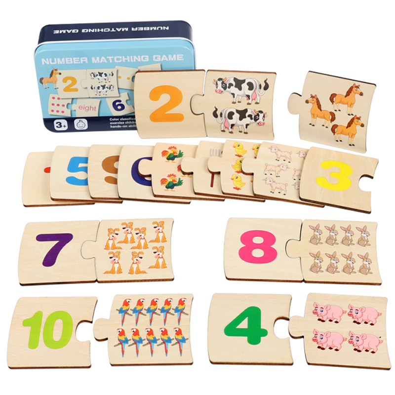 Crianças caixa de ferro número - Baby Food Game avaliação e preço
