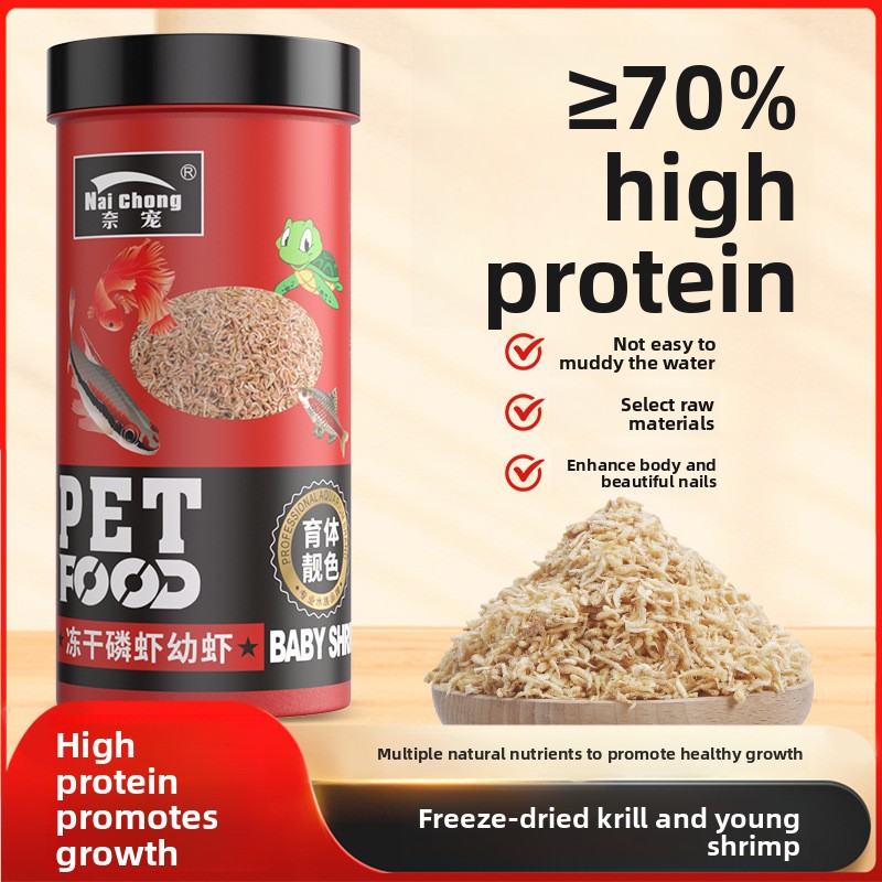 Naichong Krill Antártico Liofi - Baby Food High In Protein avaliação e preço
