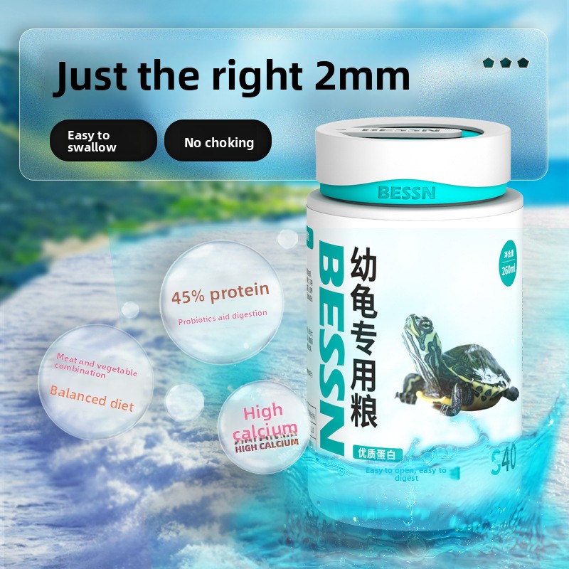 BESSN Comida para Tartarugas e - Baby Food Shrimp avaliação e preço
