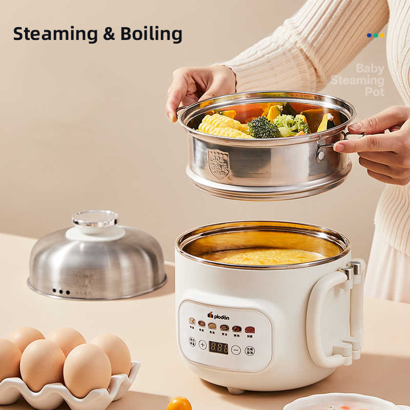 Panela elétrica de 1,6l, multi - Baby Food Steamer avaliação e preço
