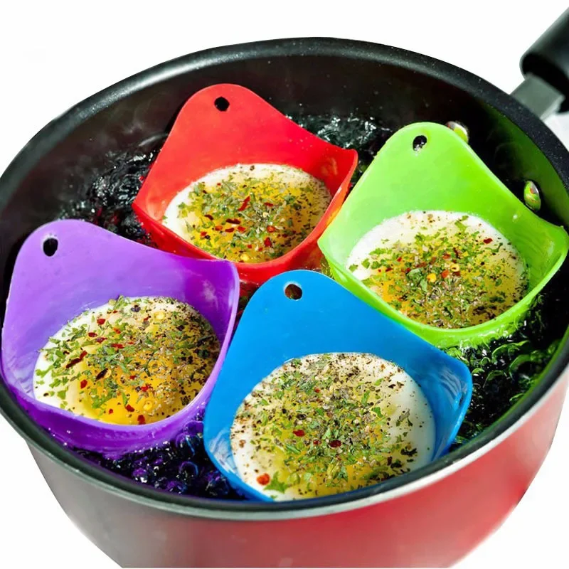 1/24 pçs silicone ovo poachers - Baby Food Egg avaliação e preço