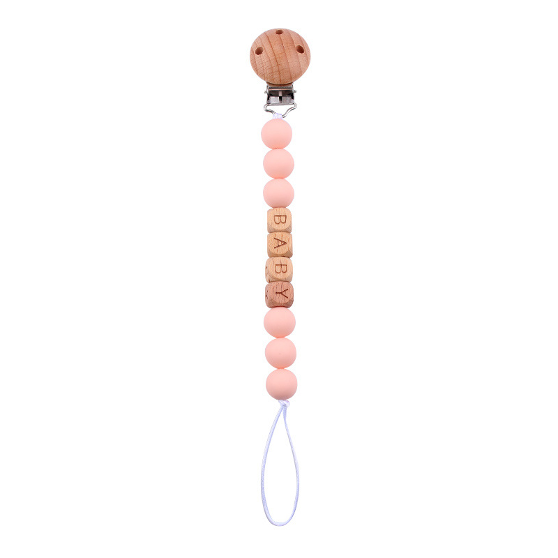 Novo bebê chupeta clipes nome  - Baby Food Teether avaliação e preço