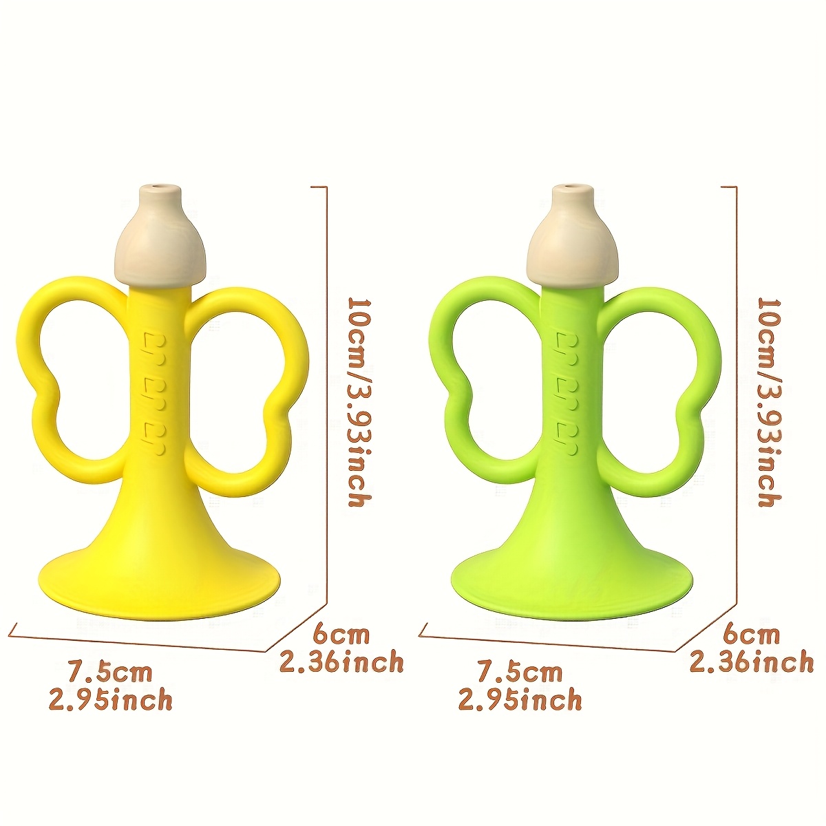 Chifre de dentição de bebê, br - Baby Food Teether avaliação e preço