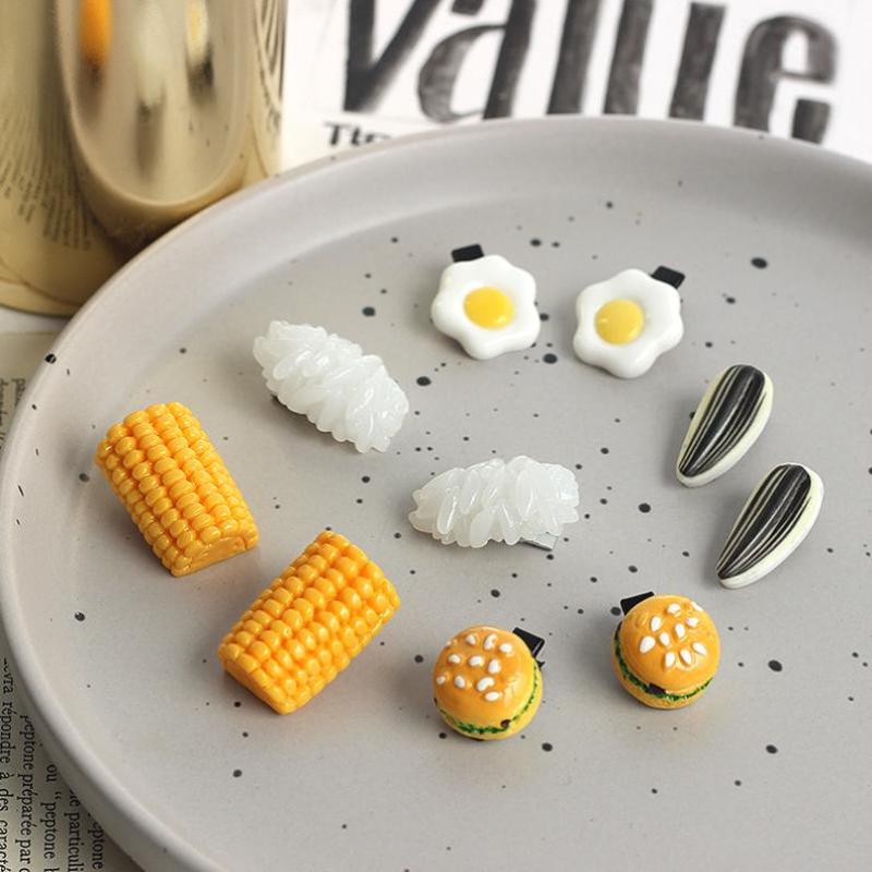 10 Peças de Grampos de Cabelo  - Baby Food Egg avaliação e preço